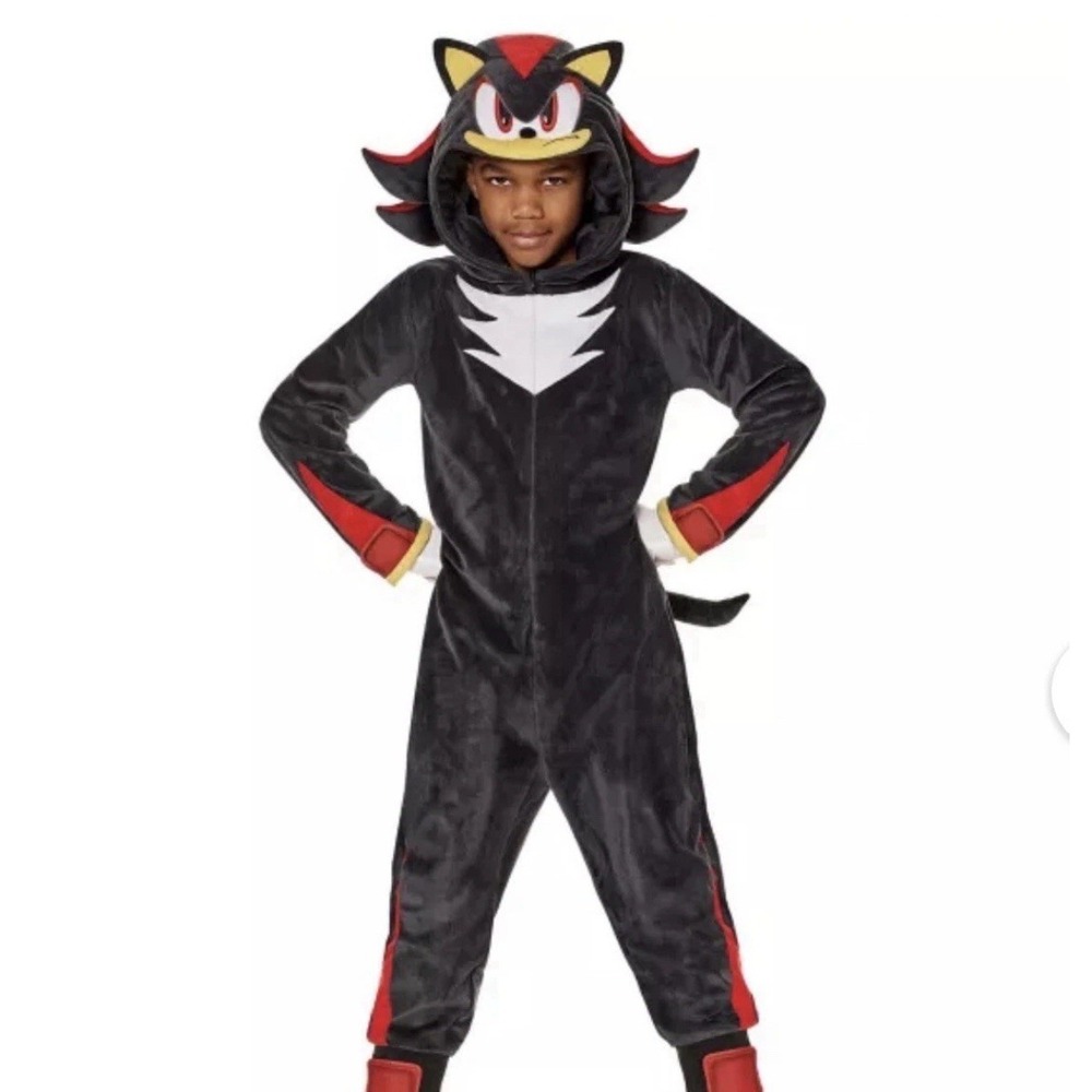 Spirit Halloween Kids Shadow Costume Sonic the Hedgehog Youth S Jumpsuit‎